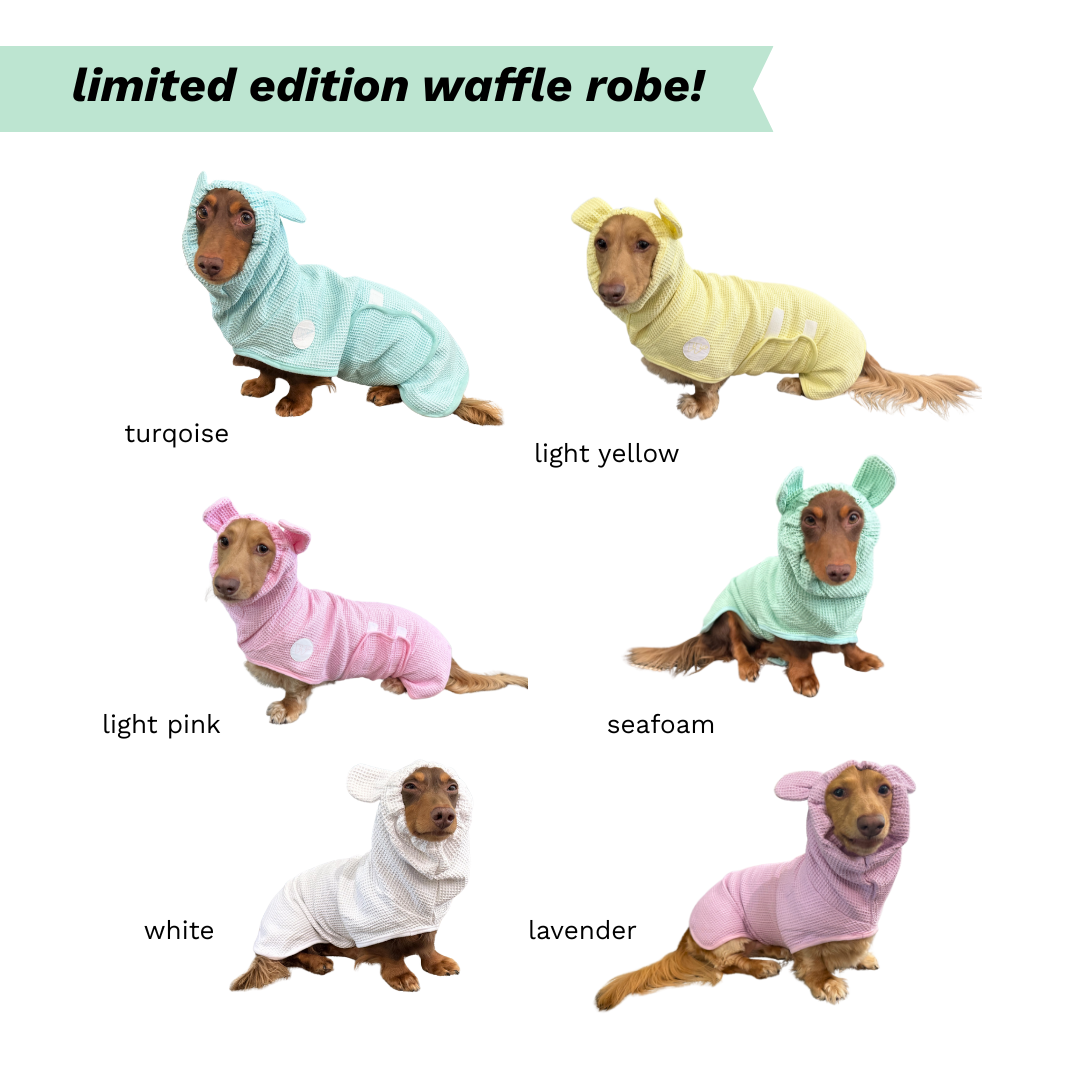 dachshund bathrobe