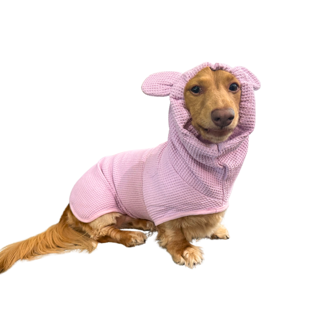 dachshund bathrobe