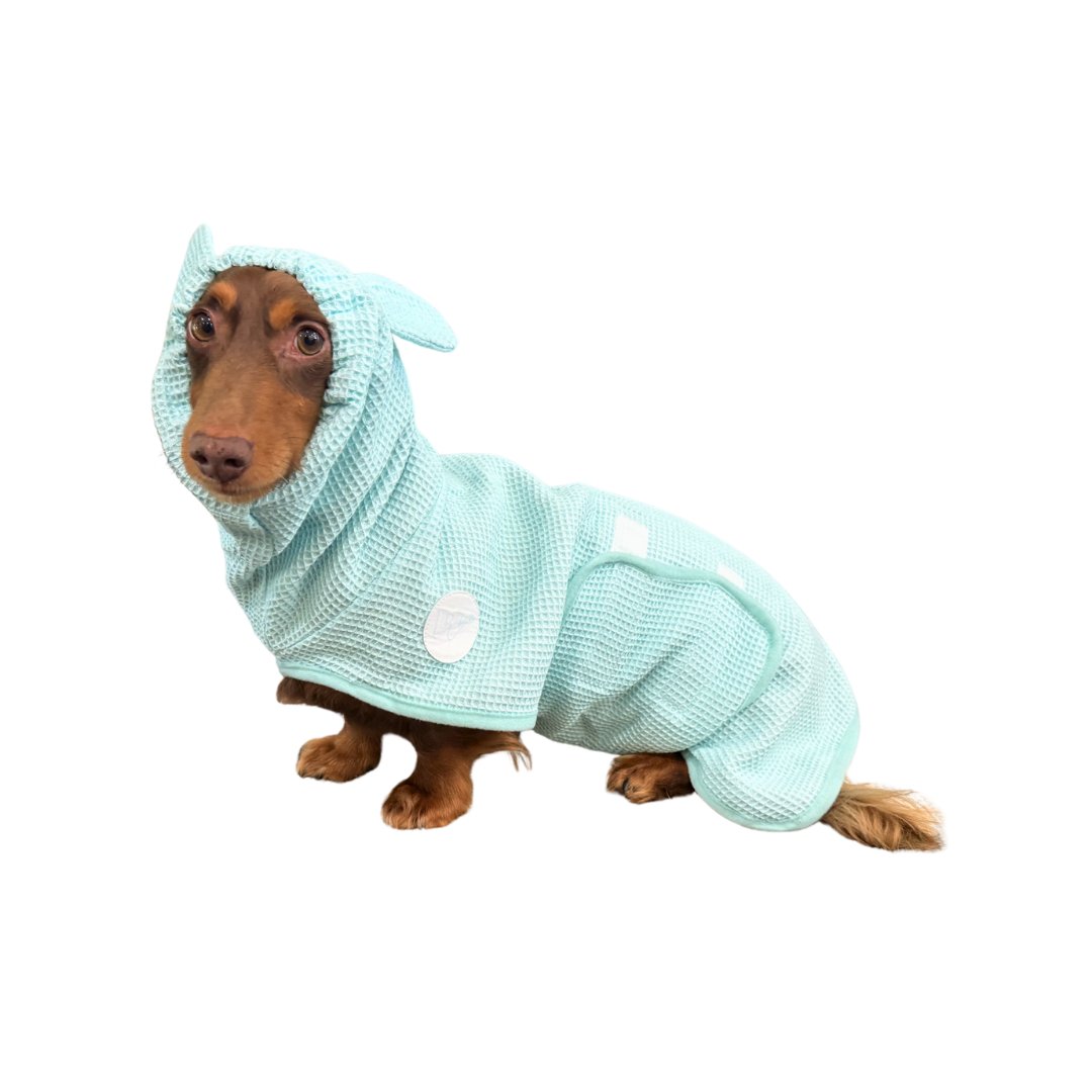 dachshund bathrobe
