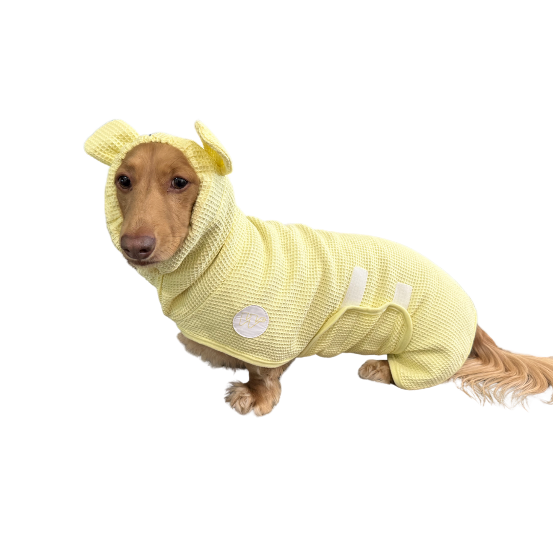 dachshund bathrobe