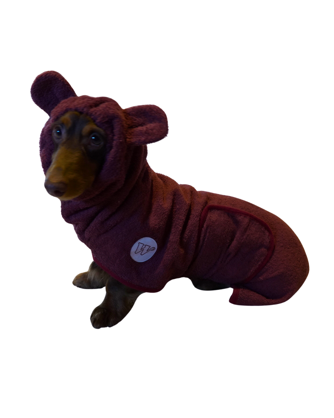 dachshund bathrobe