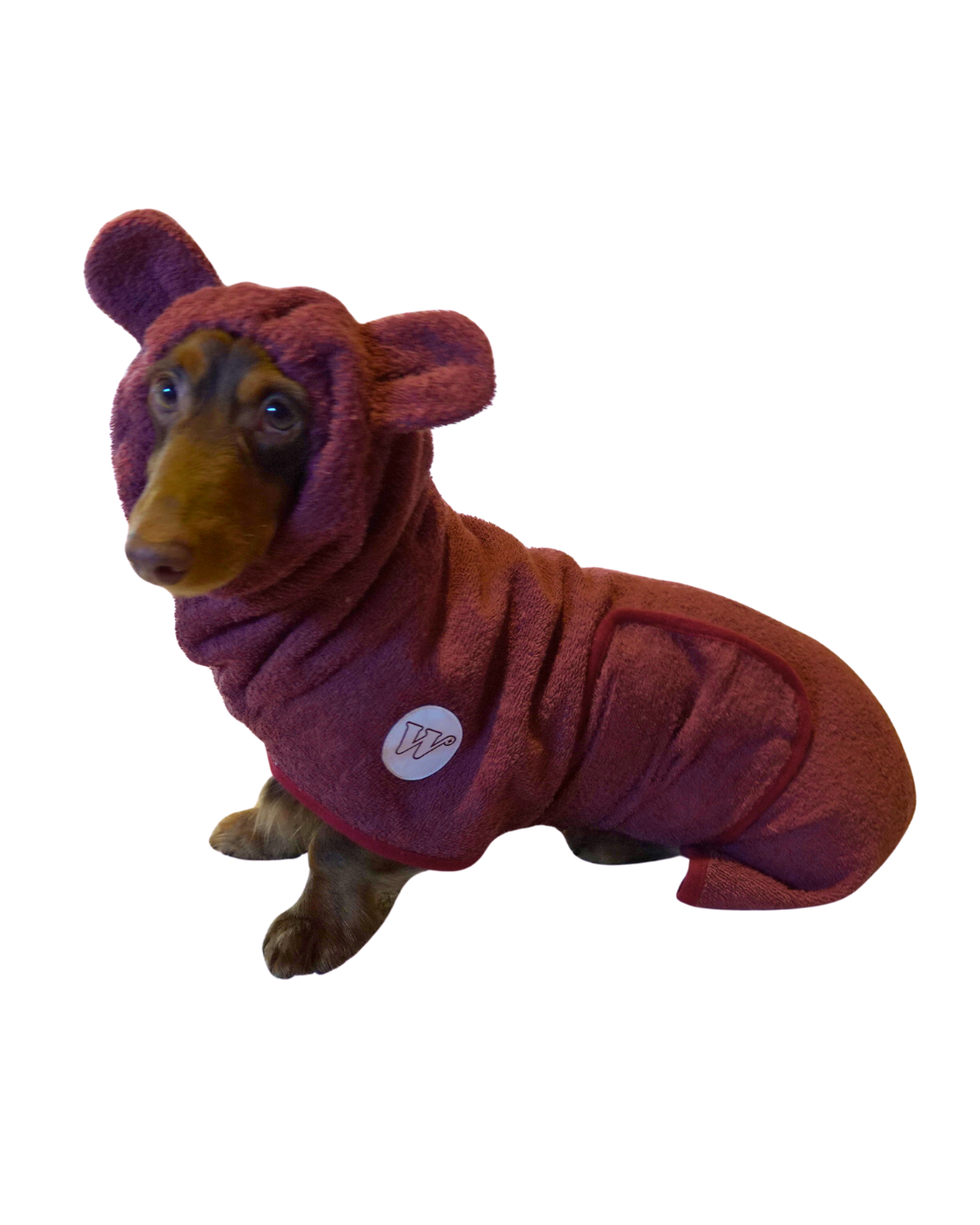 dachshund bathrobe